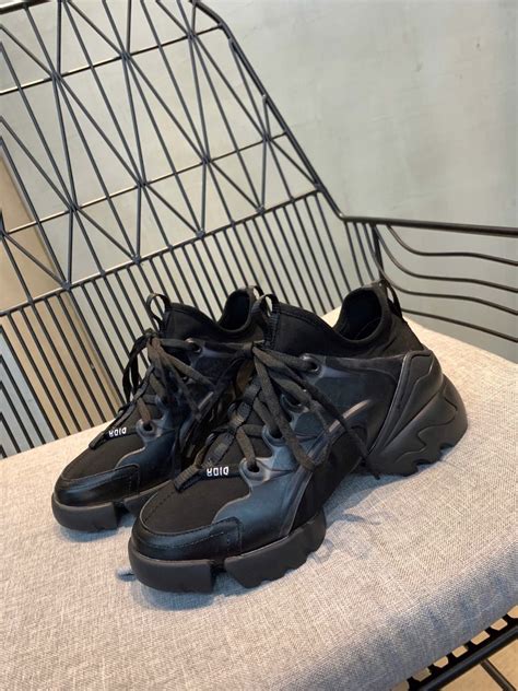 black dior d connect sneakers|Dior d connect sneakers review.